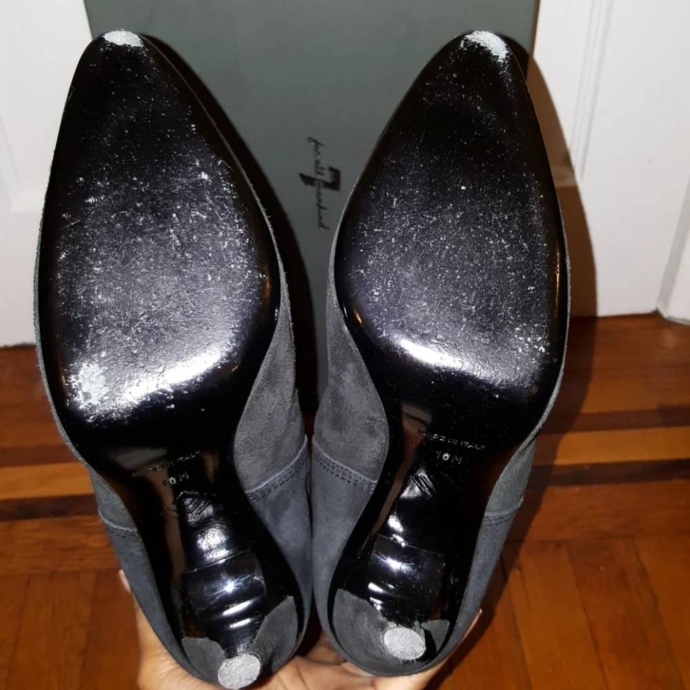 7 For All Mankind Isis suede boots